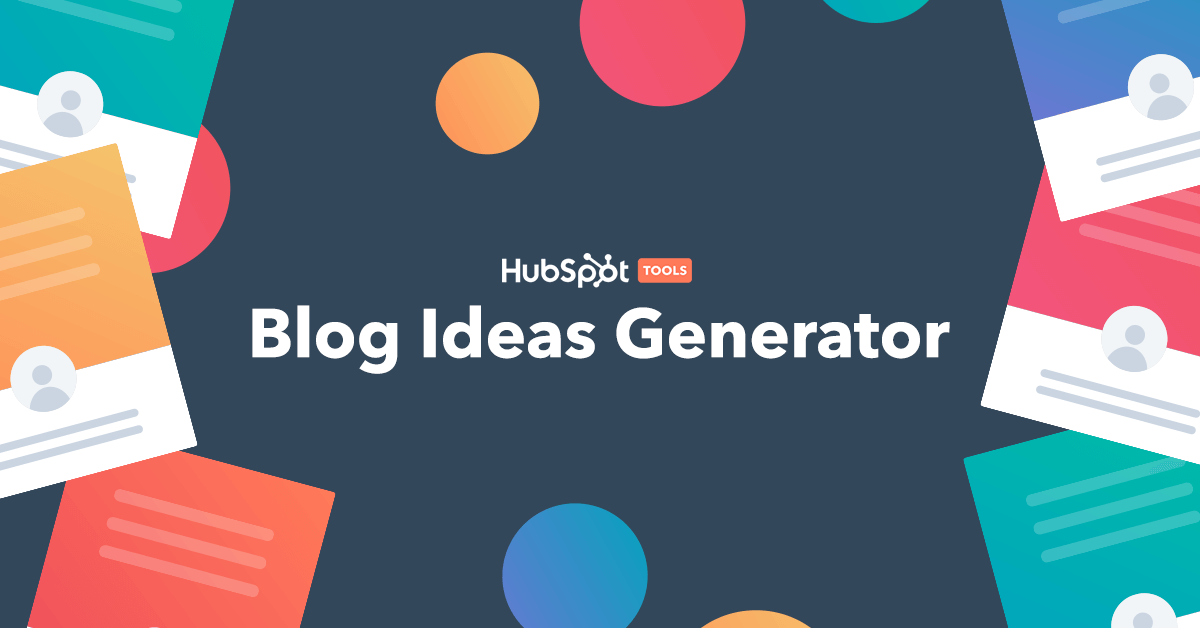 Blog Ideas Generator de HubSpot