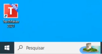 abrindo o TextMaker