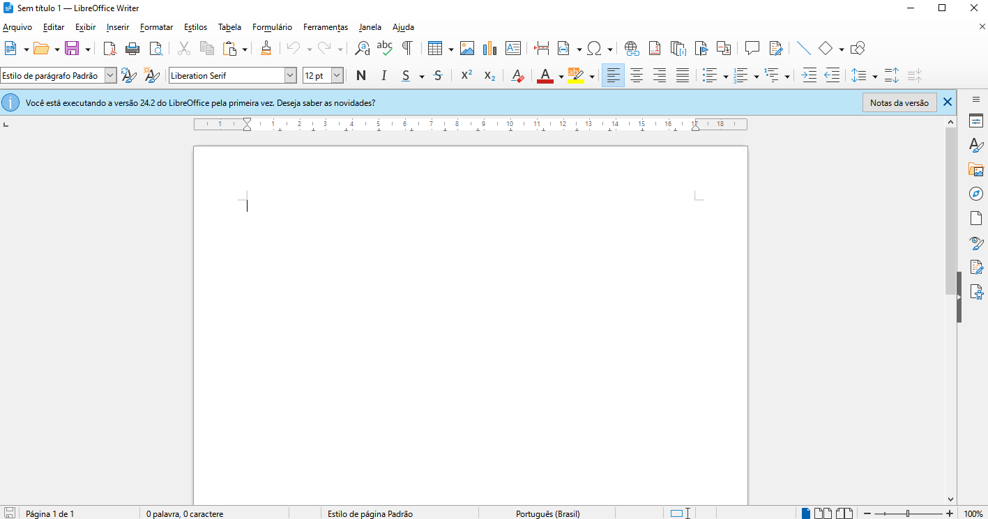 LibreOffice Document Writer