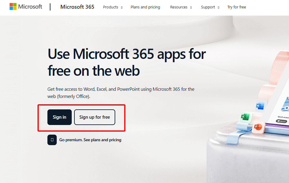 log in with a Microsoft account
