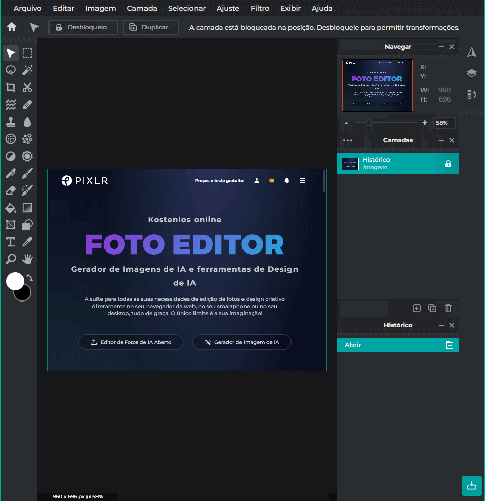 Pixlr Editor