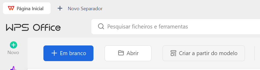 criando lista a partir de modelos do WPS