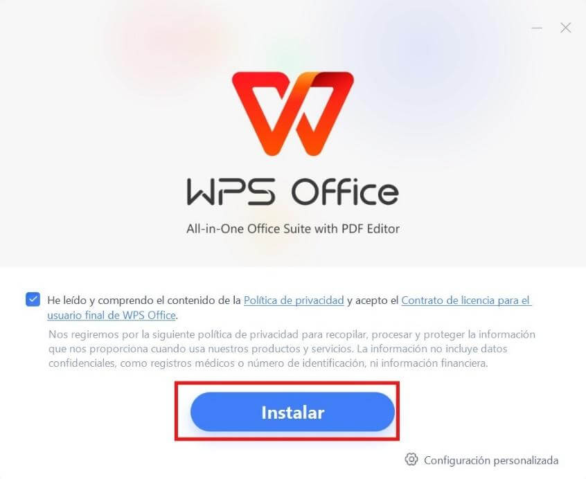 Instalar WPS