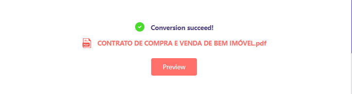 conversão pronta para download