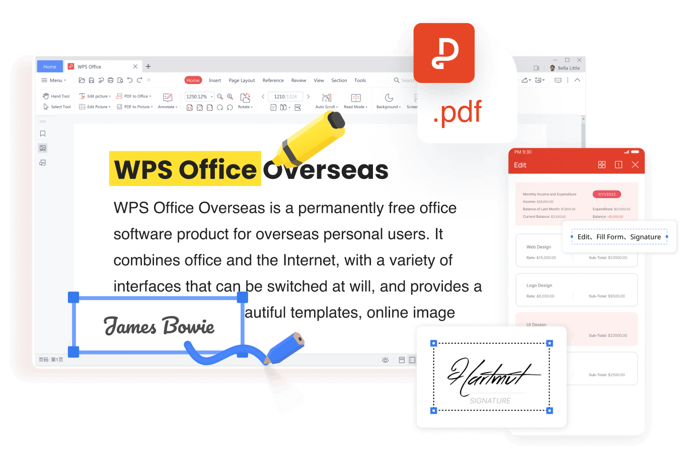 WPS PDF Editor.