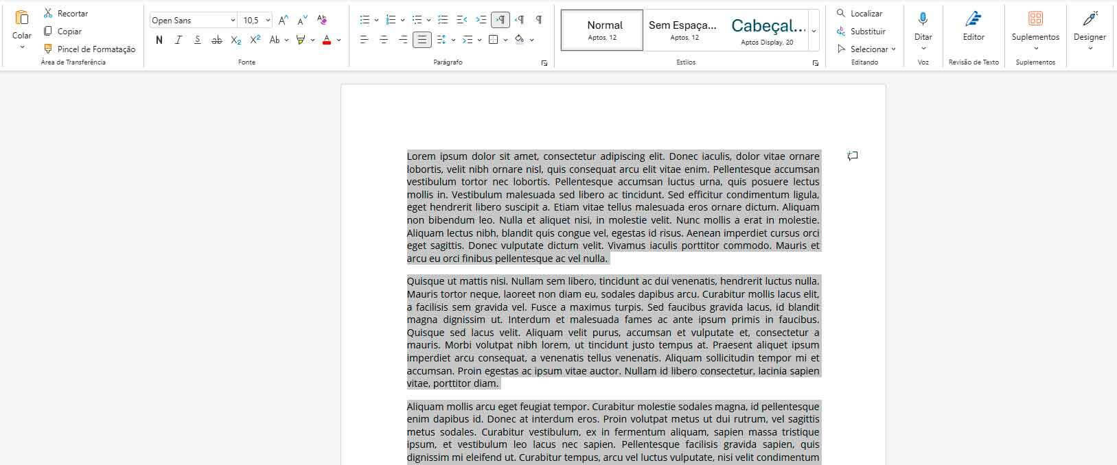 Como Selecionar Tudo no Word de 3 Maneiras Diferentes