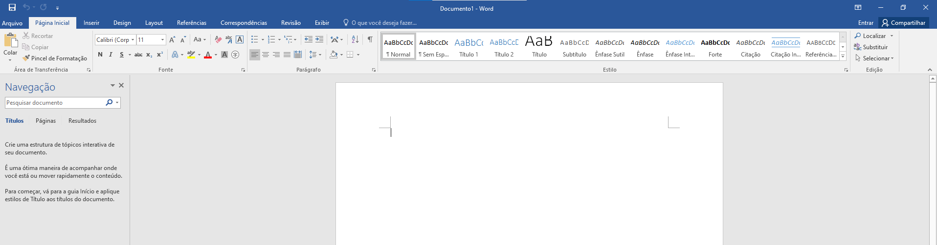 Word aberto como administrador