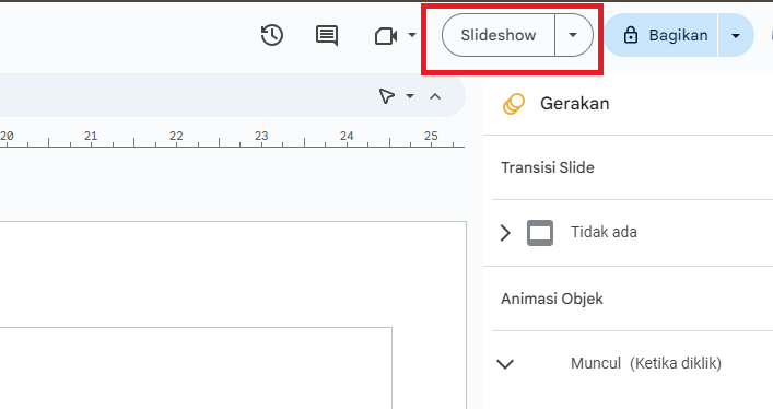 Sajikan presentasi-mu