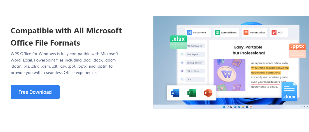 WPS Office cocok dengan segala jenis file