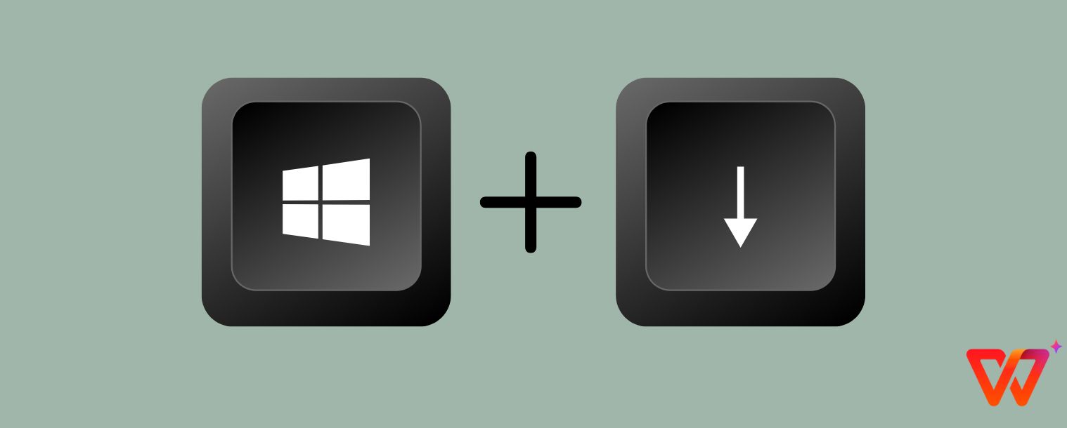 Windows button + Volume Down