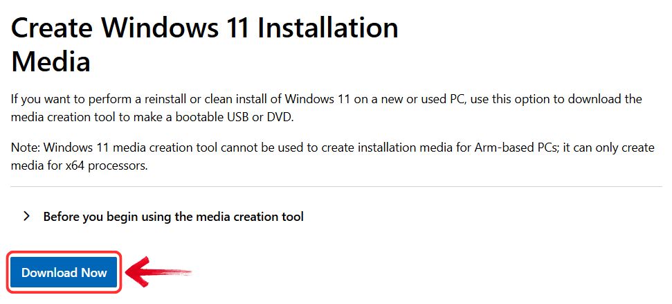 Download Media Creation Tool