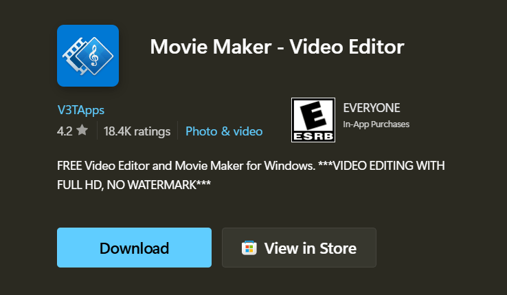 Windows Movie Maker