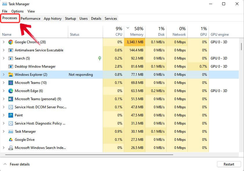 Windows Task Manager