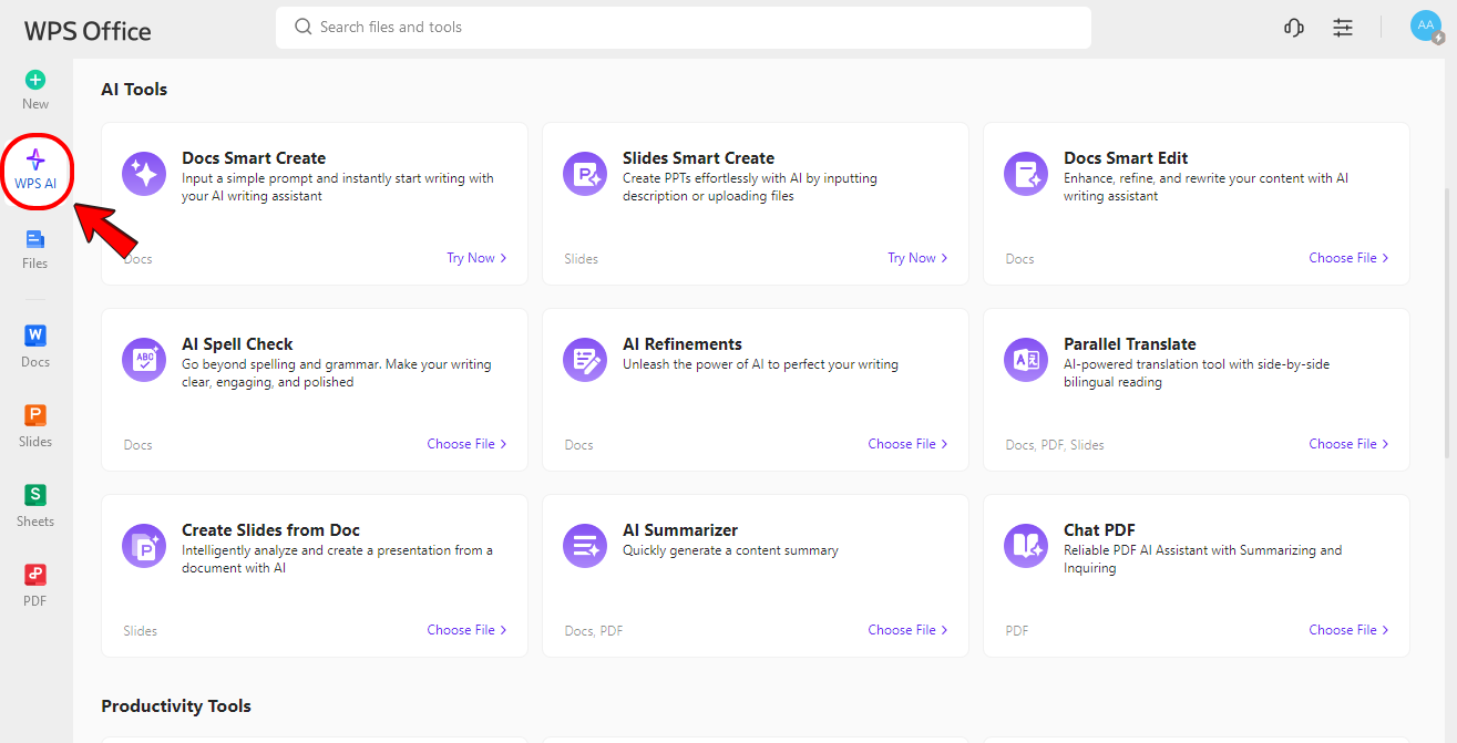 WPS AI
