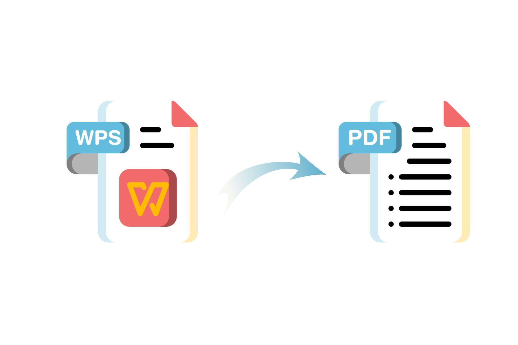 Three WPS to PDF Converters