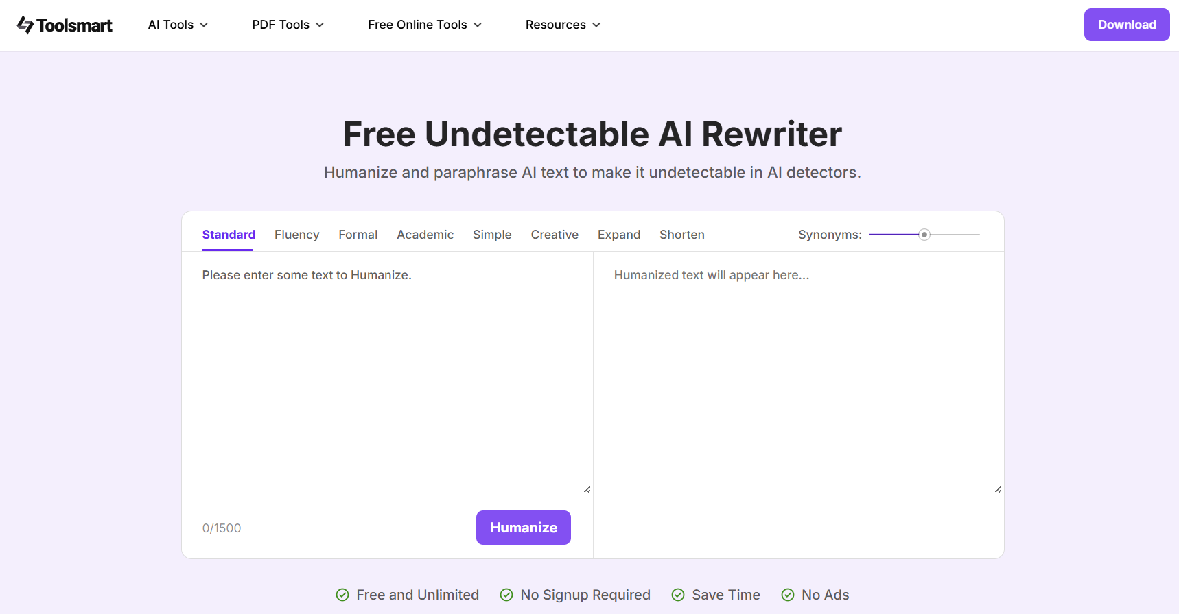 WPS Undetectable AI Rewriter