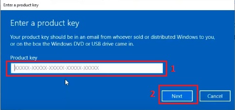 Click the Next button