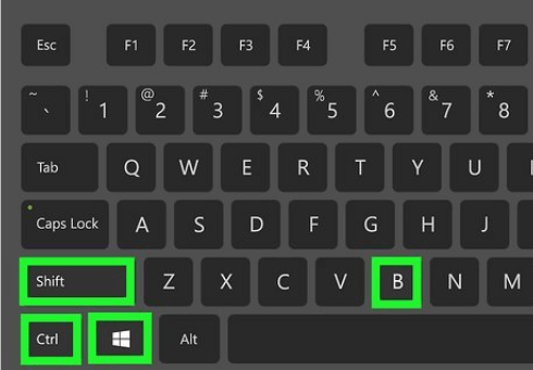 reset the graphics driver