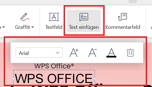 Kommentar in PDF einfügen