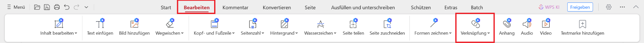 nhang zur PDF hinzufügen
