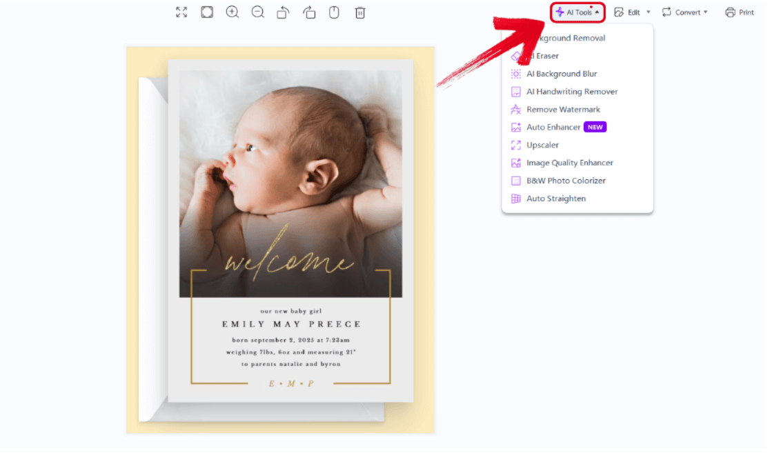 AI Tools WPS Photos