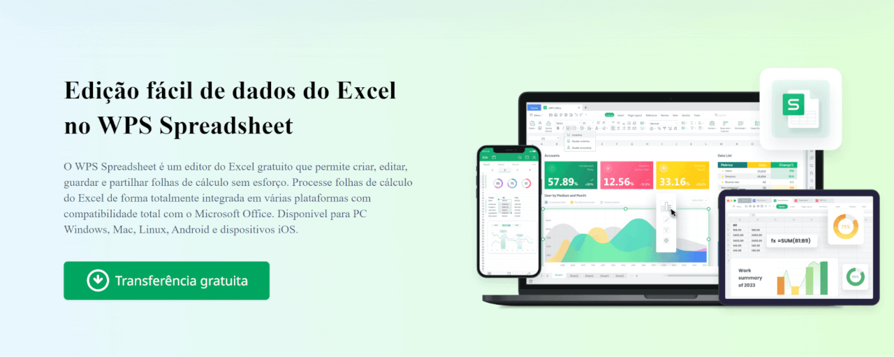 Planilha do WPS Office