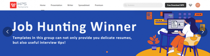  Tienda de plantillas WPS