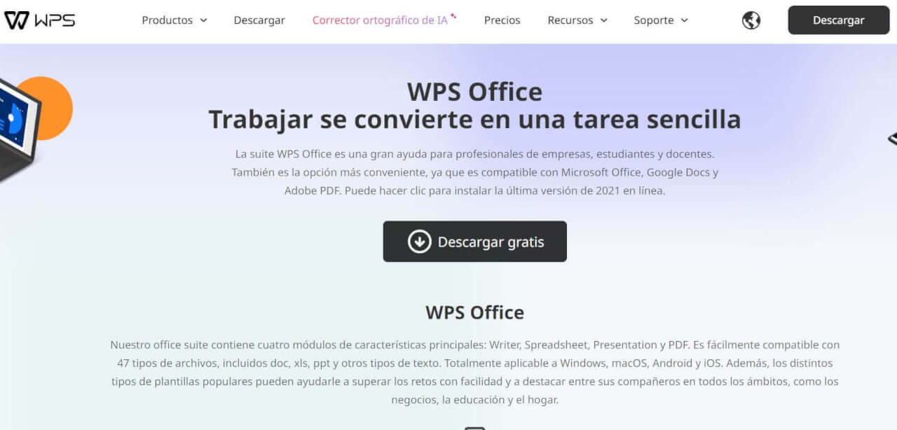 Descargar WPS Office