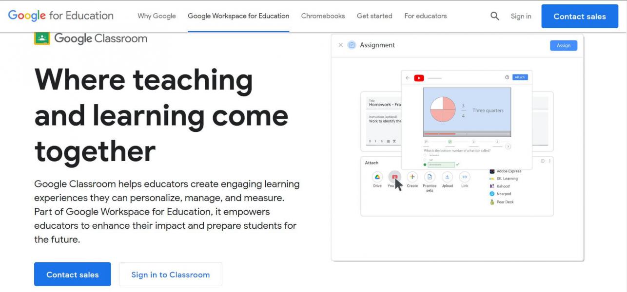 “Google Classroom”