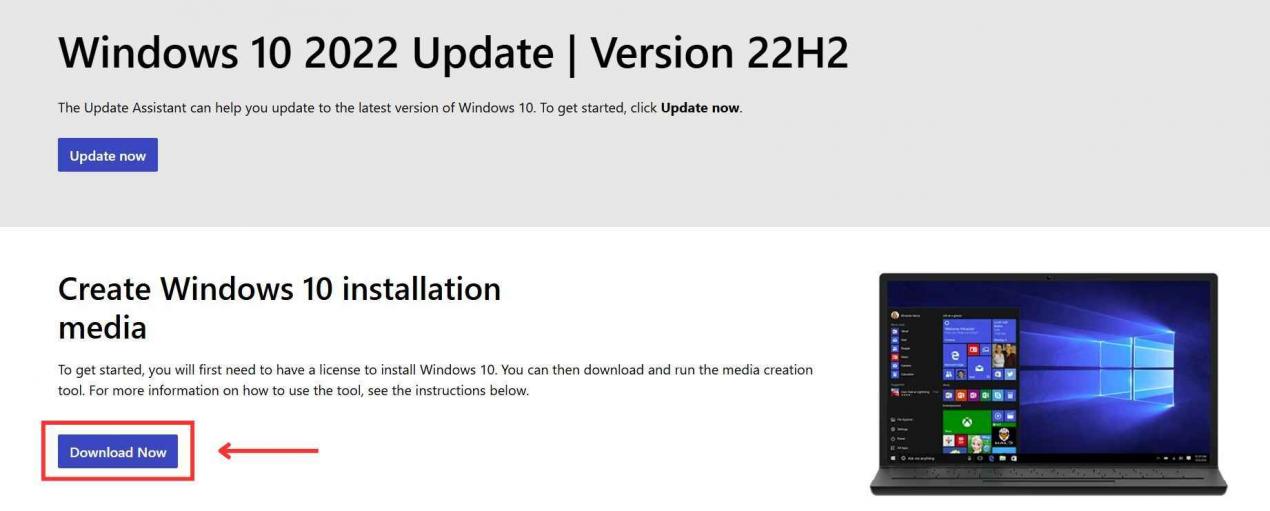 click on download now