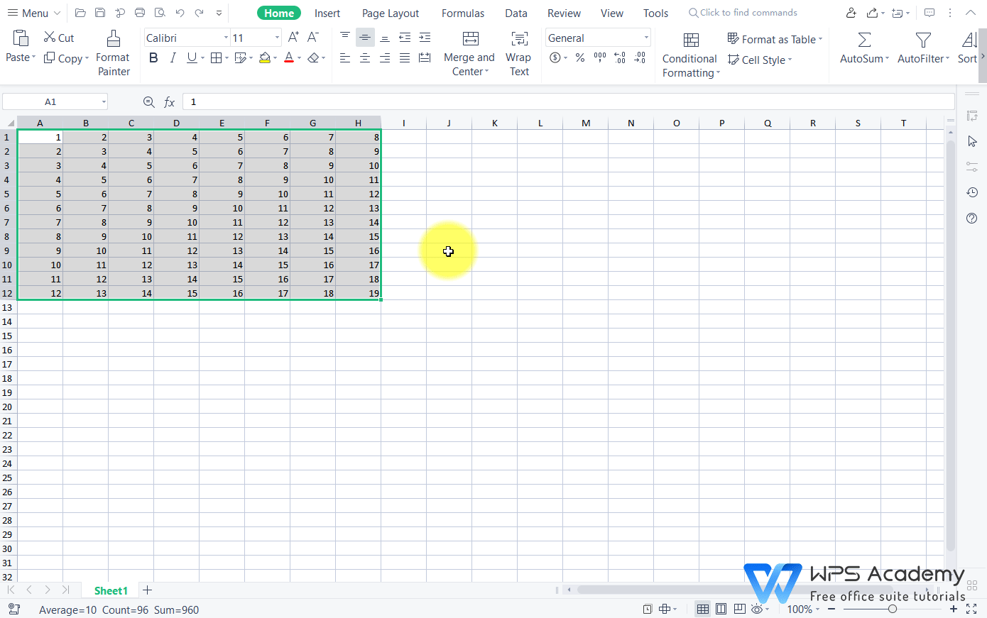 How to set the cell color to change as the data changes？ | WPS Office  Academy