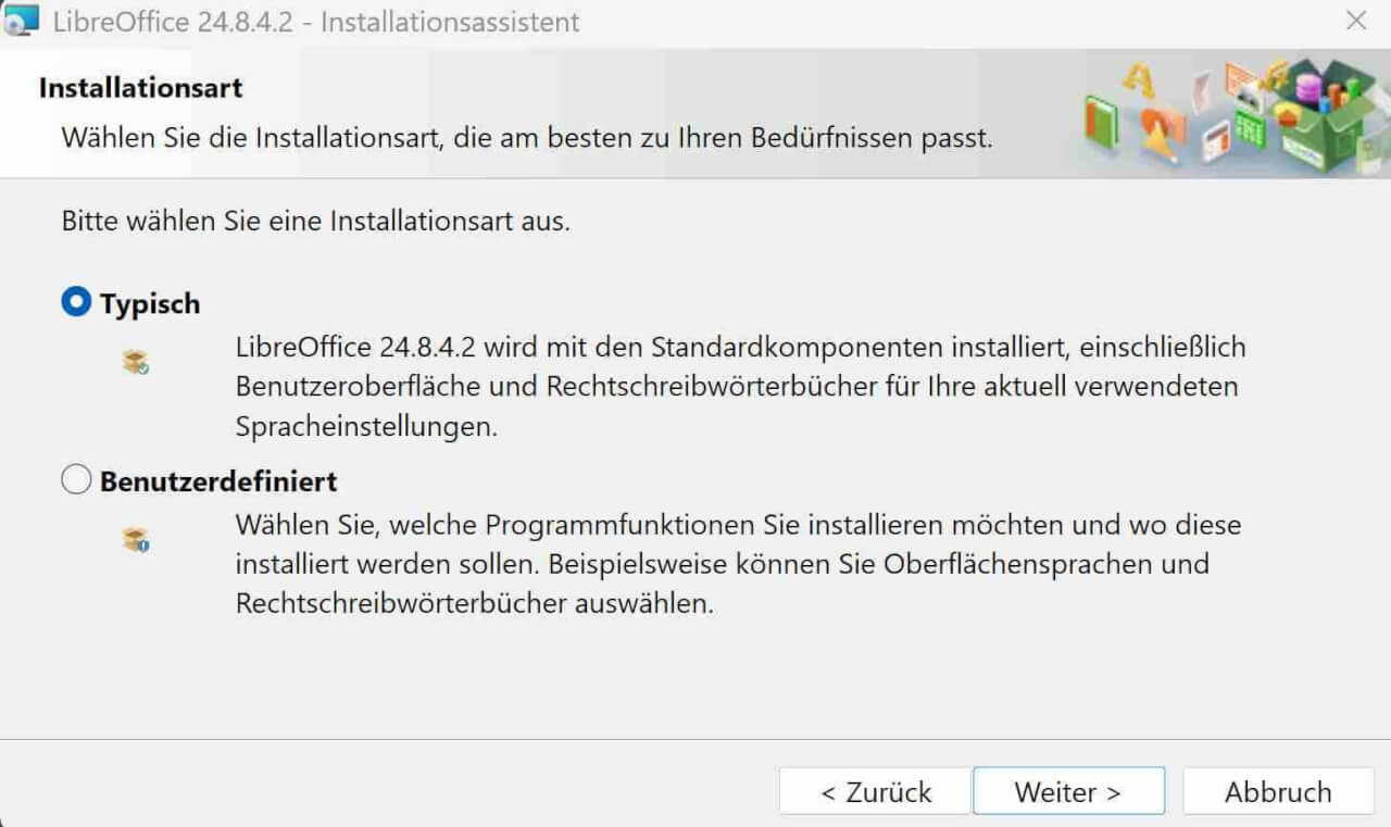 Installationssstart