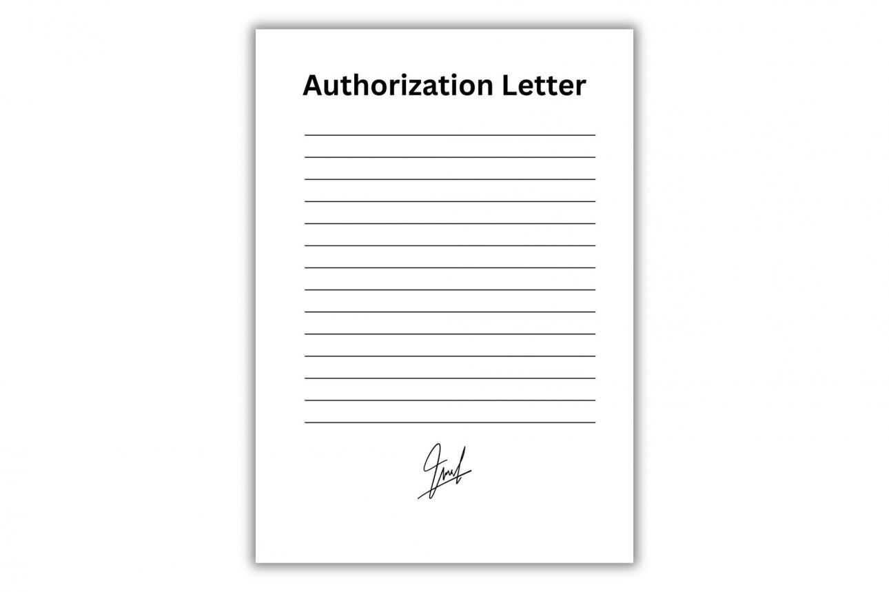 Authorisation Letter Format