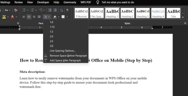 How many pages is 1500 words? | WPS Office Academy