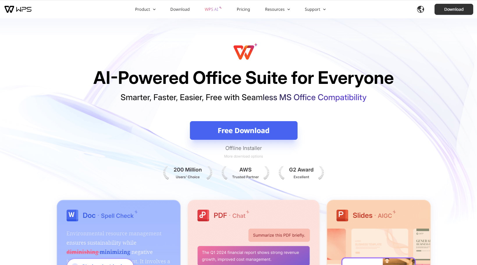 WPS Office Free download