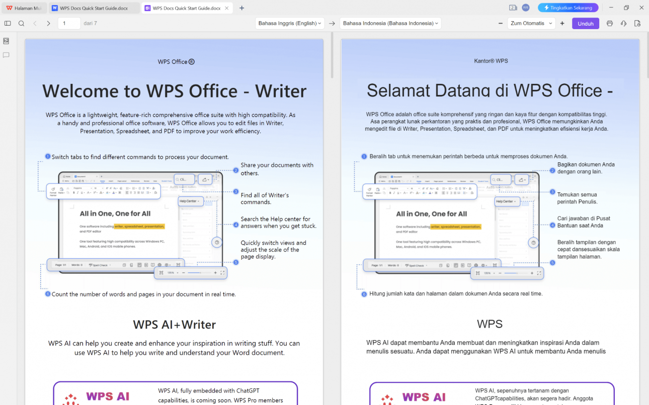 Fungsi Sinkronisasi WPS Office