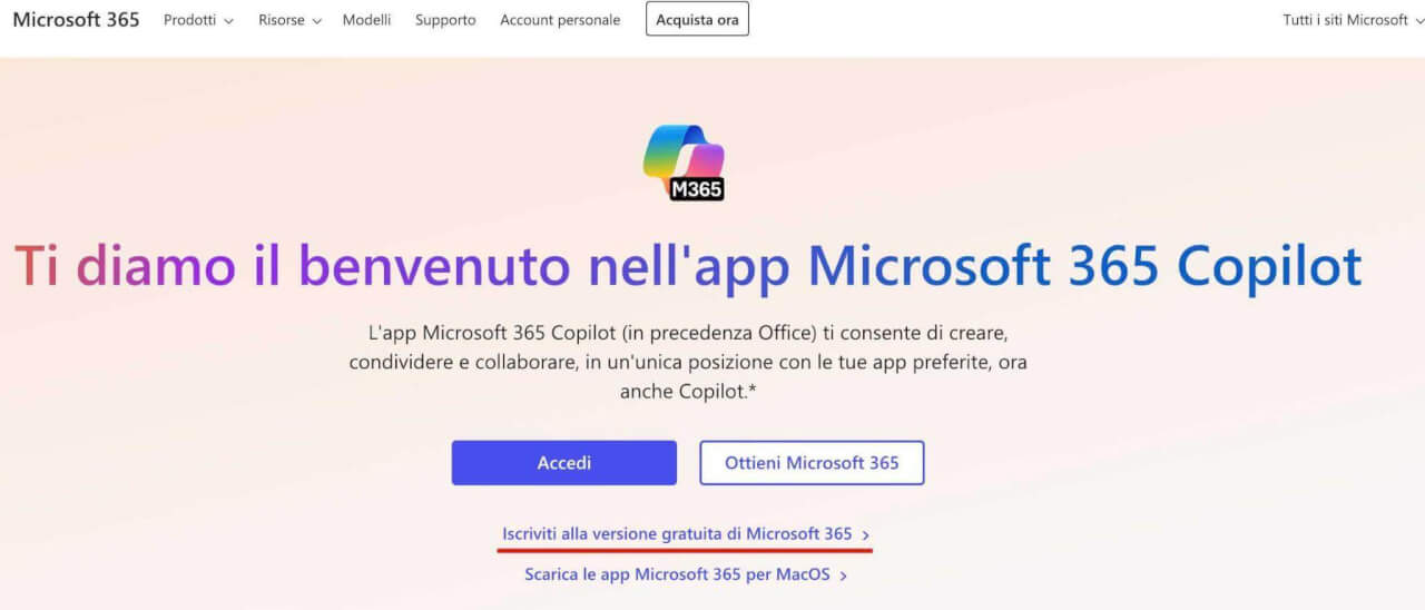 versione-prova-microsoft-365