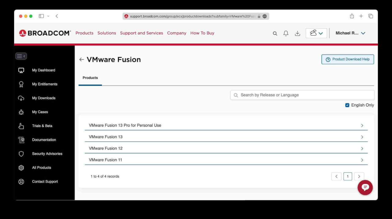 Download VMware Fusion