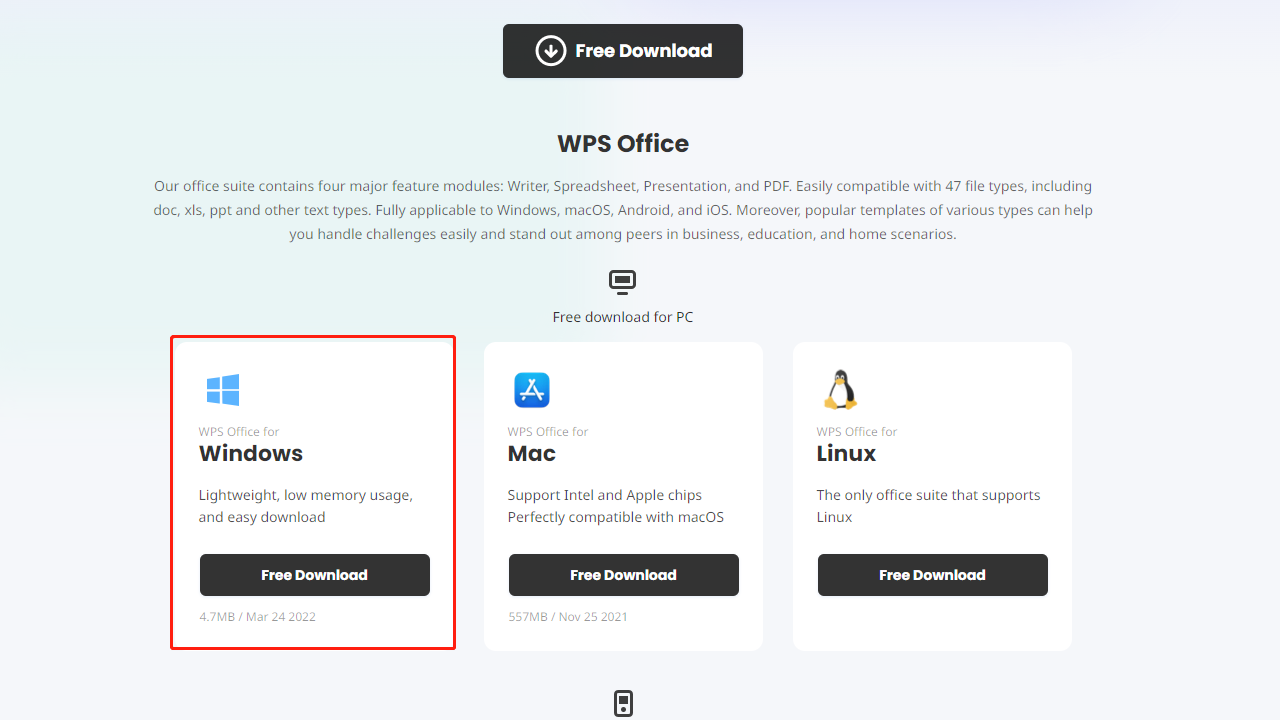 WPS office download for windows 10 64 bit | WPS Office Academy