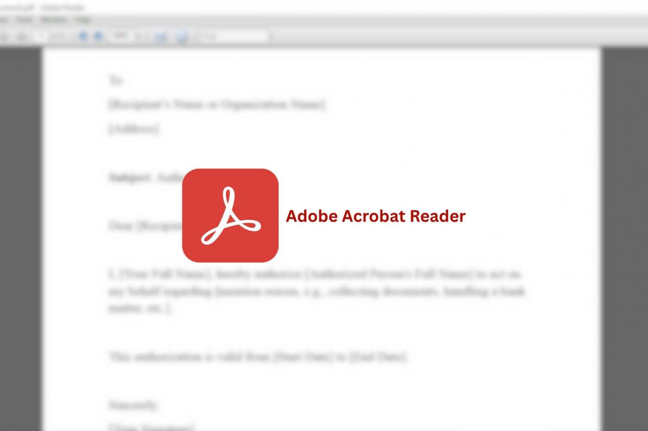 Adobe Acrobat Reader