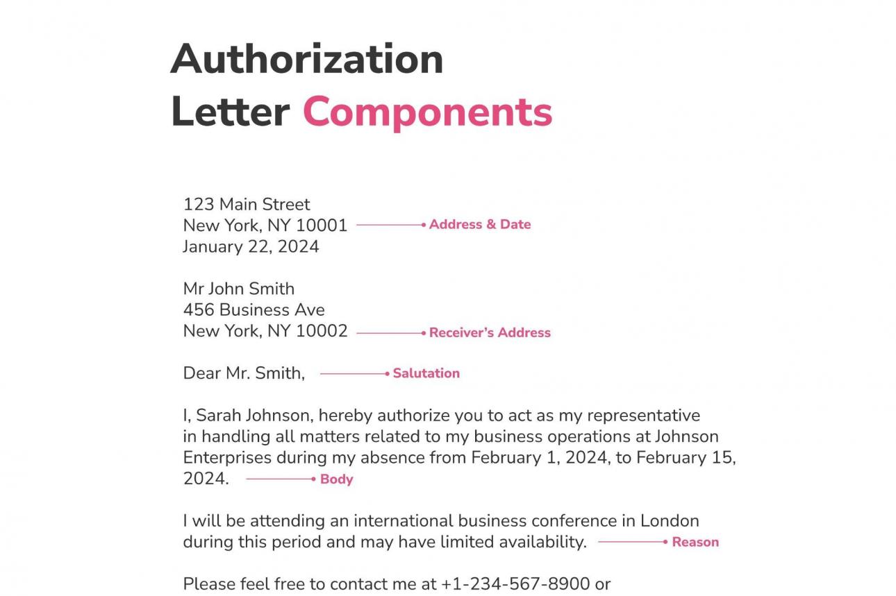 Keka HR Format Authorisation Letter