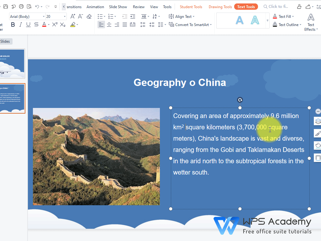 how-to-write-meter-square-in-powerpoint-wps-office-academy