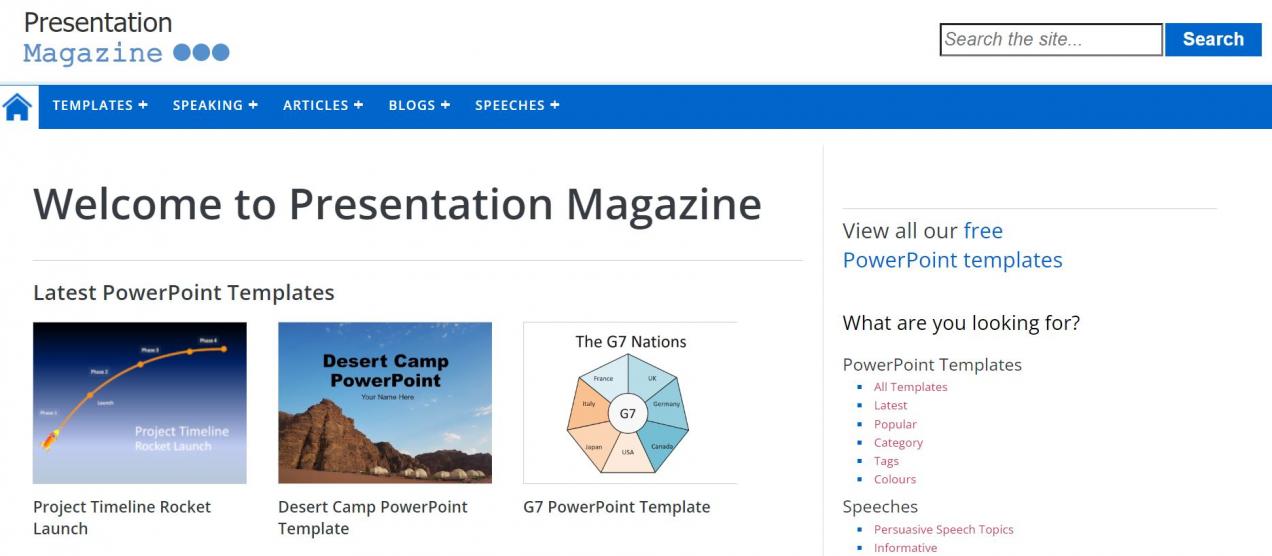 Presentation Magazine