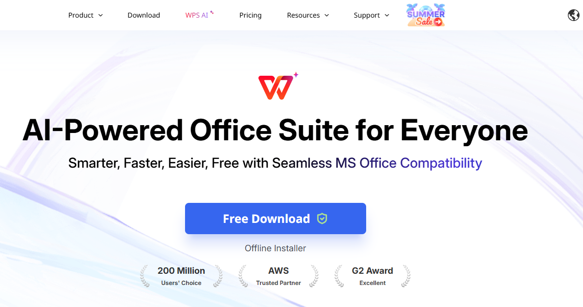 Free download WPS Office 
