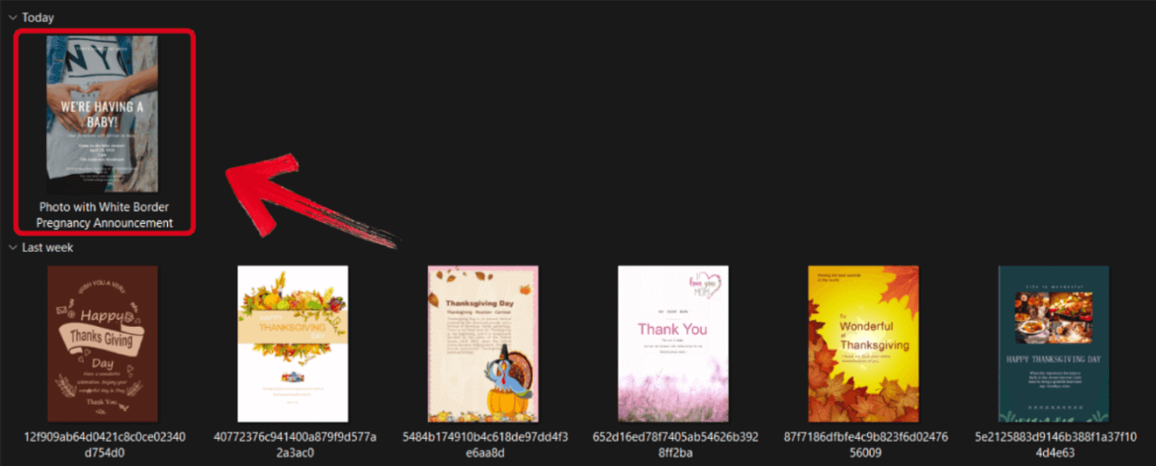 WPS Photos Pregnancy Template