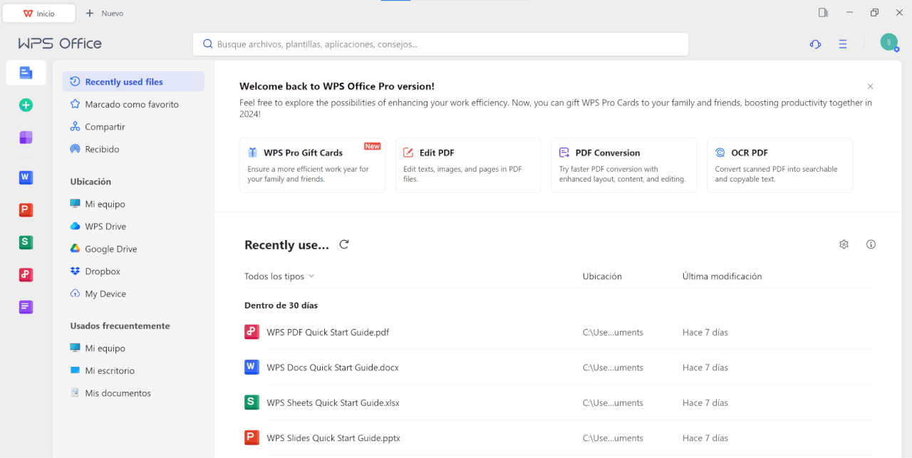 Acesse ferramentas ilimitadas do WPS