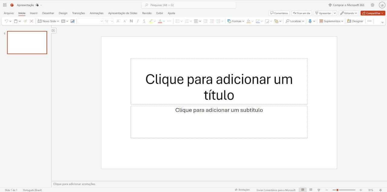 documento do Word Online