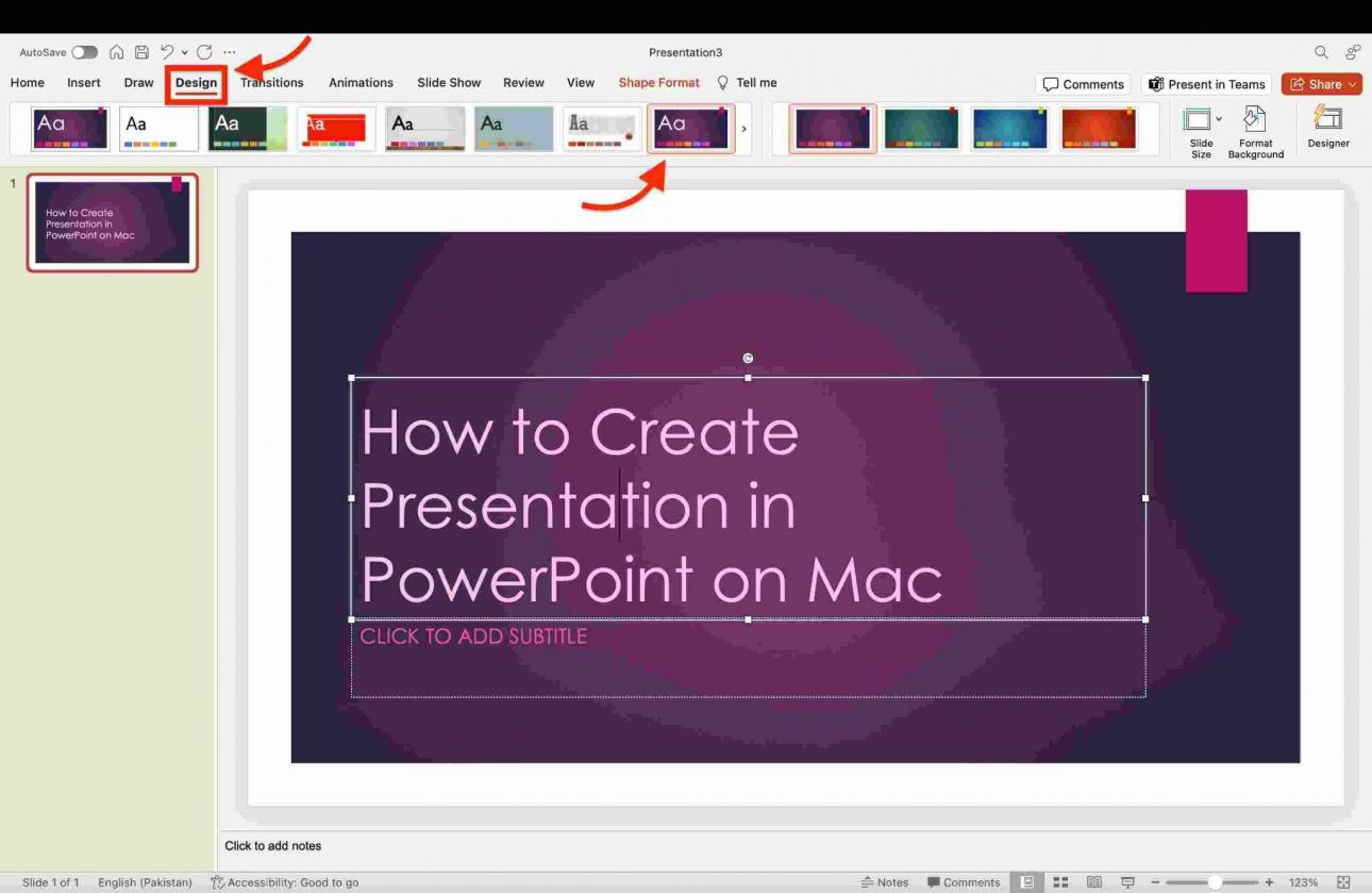  PowerPoint Mac design templates