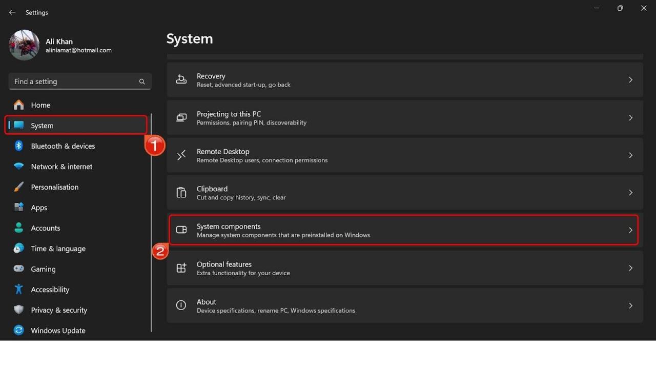 Access System Components