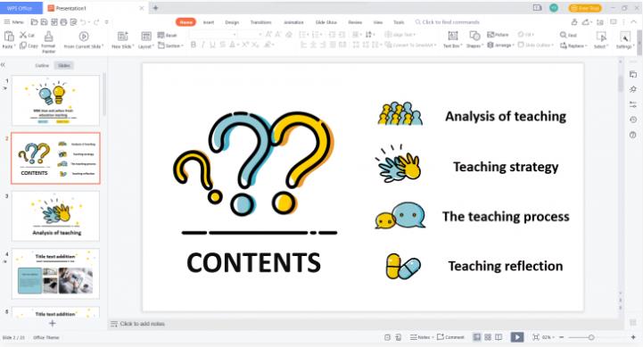Customize your slideshow